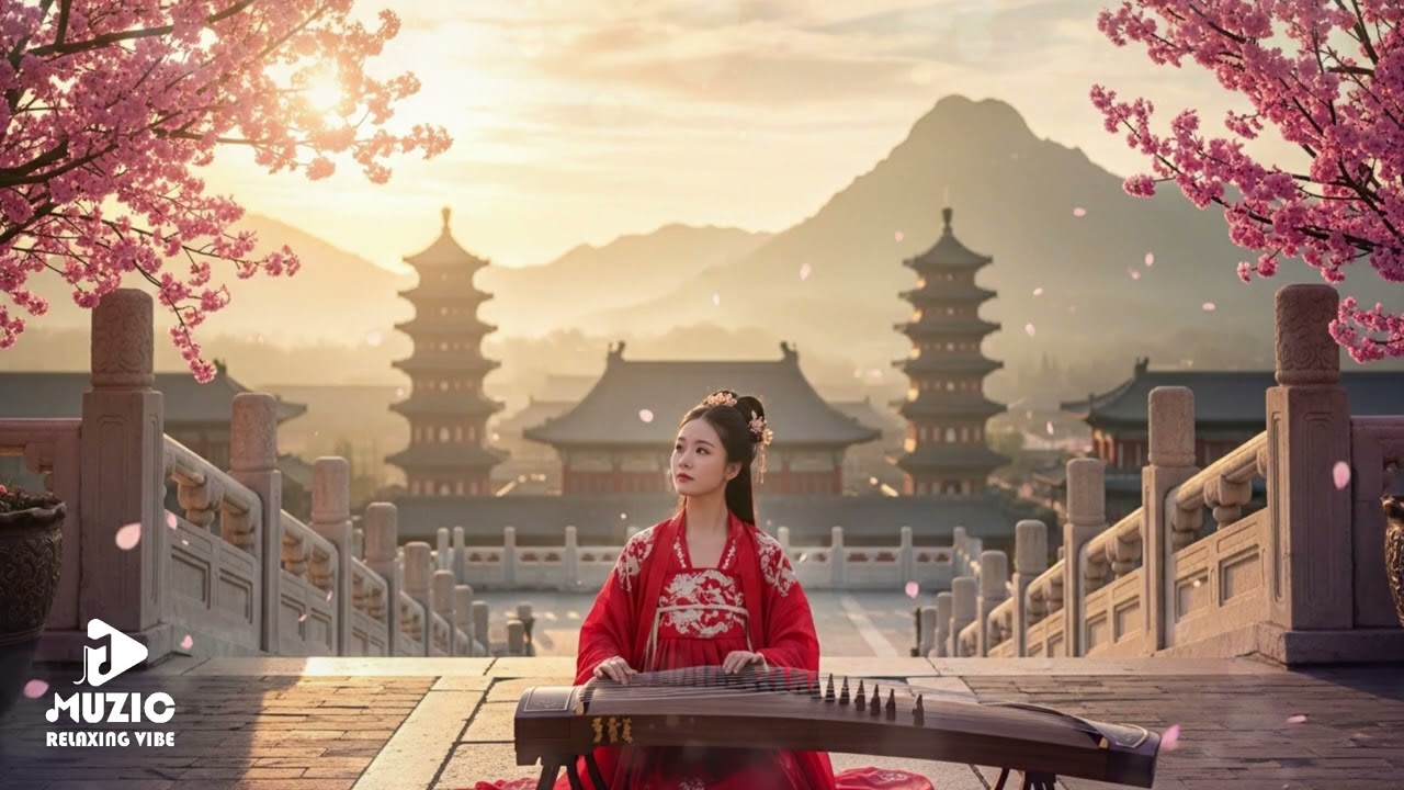 A Flute Girl Most Beautiful Chinese Flute Music, Stress Relief Music, Sleep Music