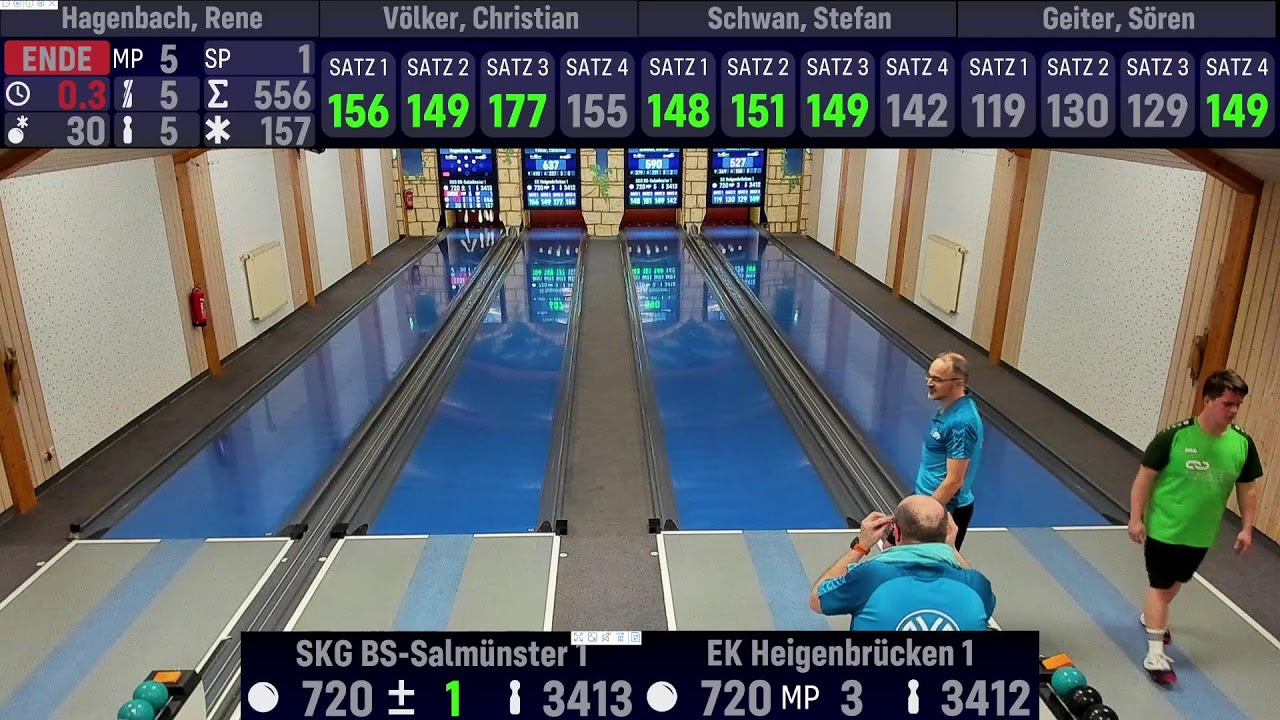 Spieltag 13 SKG Bad Soden Salmünster 1 - EK Heigenbrücken 1