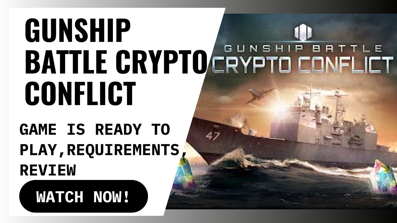 Gunship Battle: Crypto Conflict | New Play To Earn & No Investment Free To Play CRYPTO GAME!