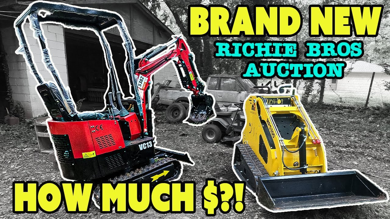 I Bought a Chinese Mini Excavator & Skid Steer SIGHT UNSEEN from Ritchie Bros | Full Cost Breakdown