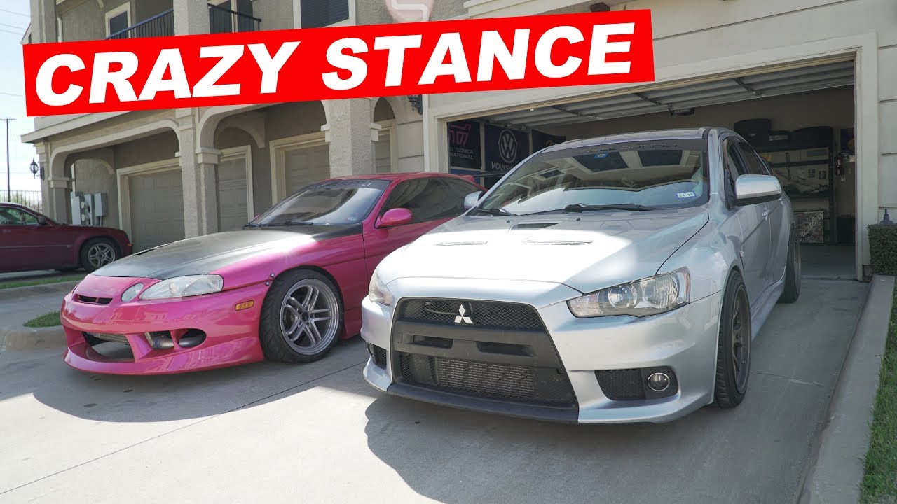 Установка проставок под колеса Evo X 15 мм (для создания эффекта 