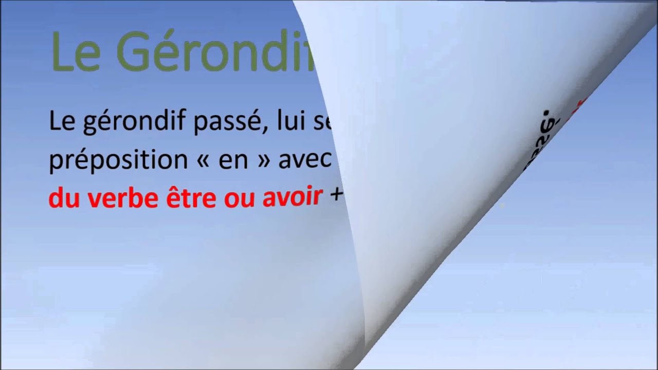 Le G&eacute;rondif : ses temps, ses valeurs