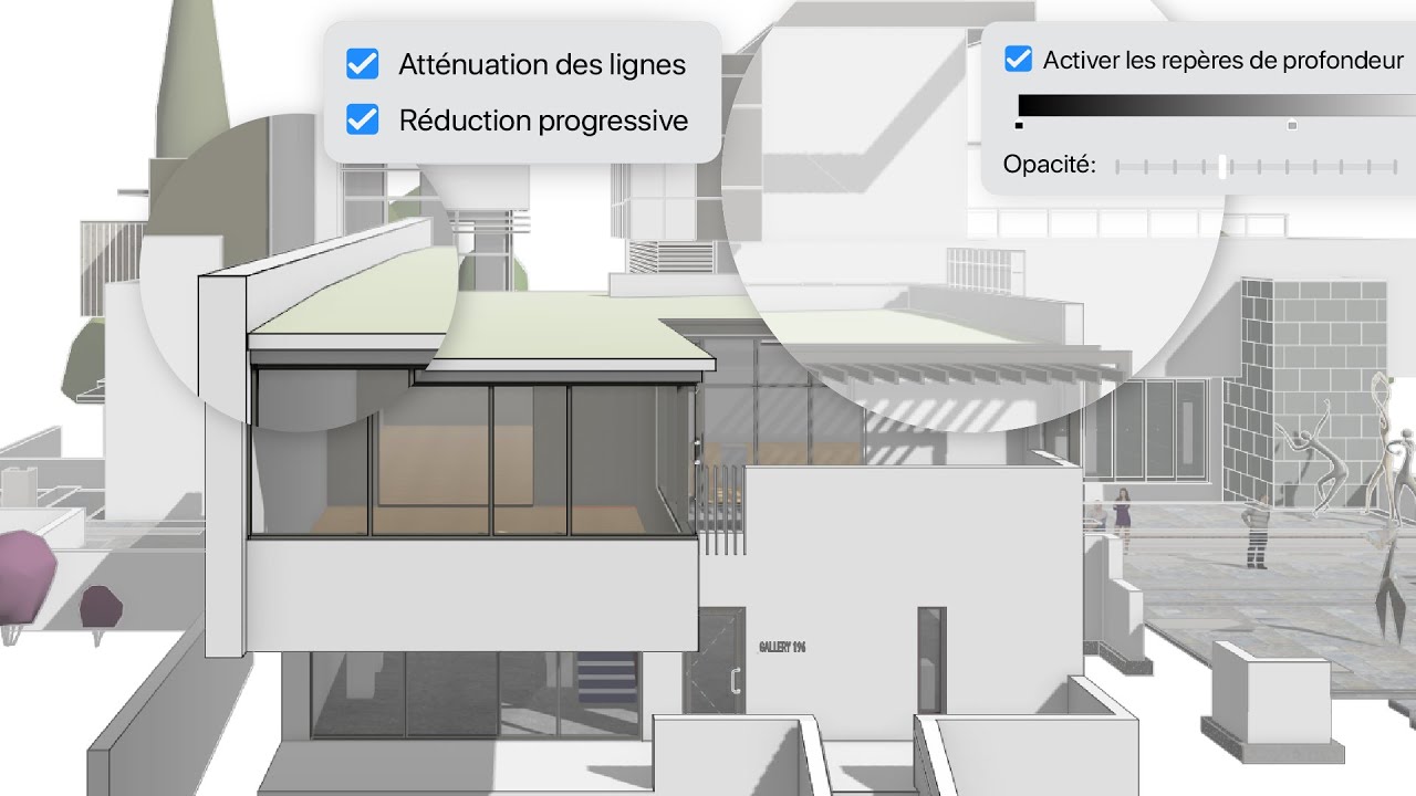 Tutoriel - Repères de profondeur | Vectorworks 2026