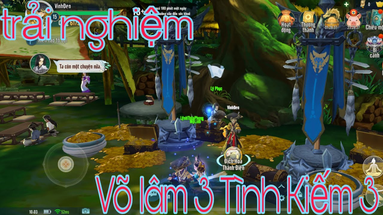 🛑 Trải Nghiệm T&igrave;nh Kiếm 3 V&otilde; L&acirc;m 3 mobile Của TPL