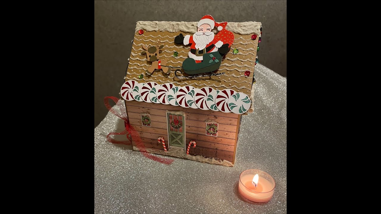 Présentation : maison de l'avent *scrap.gogouette*