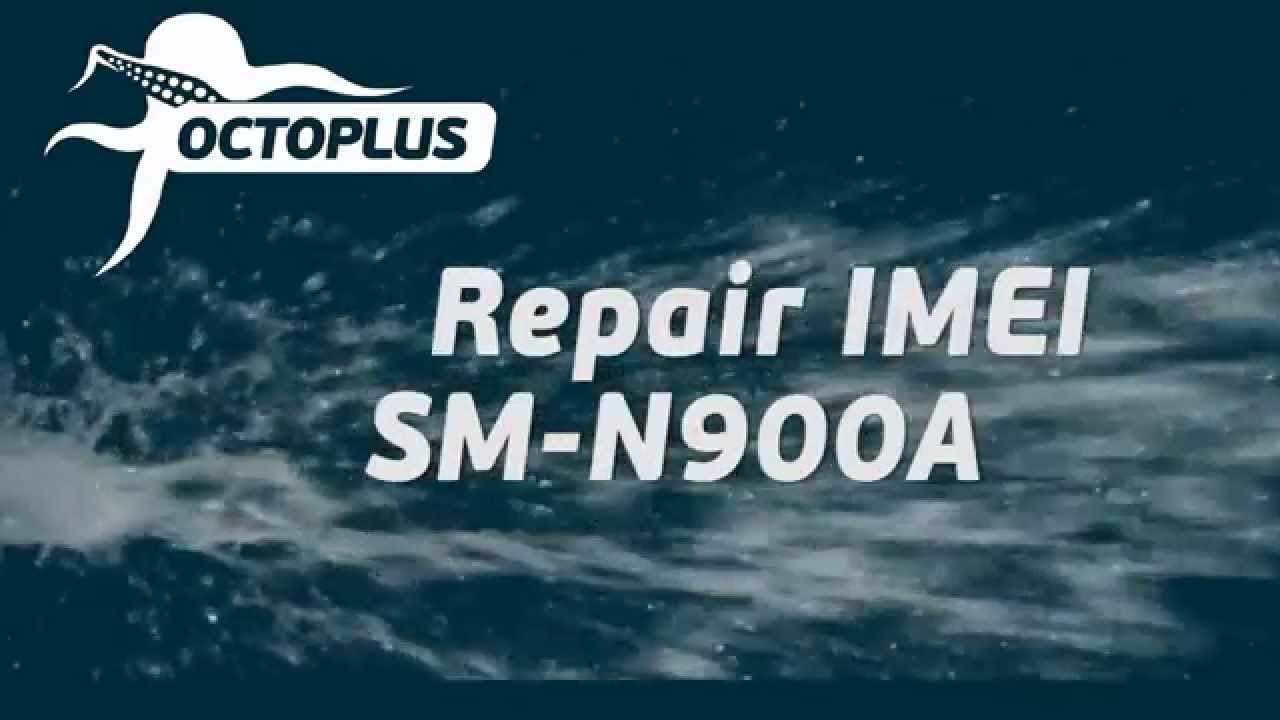 Samsung SM-N900A Repair IMEI with Octoplus Box