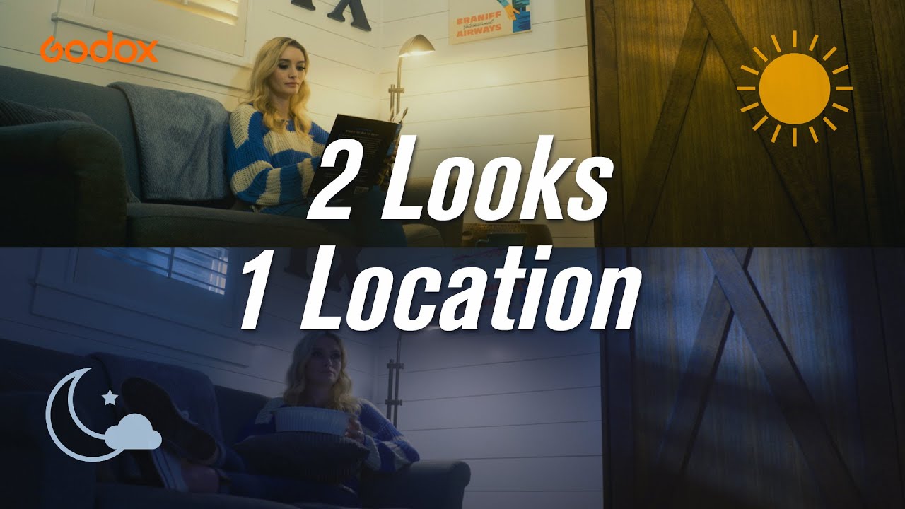 Godox Film Lighting 101 - 2 Looks in 1 Location | EP04