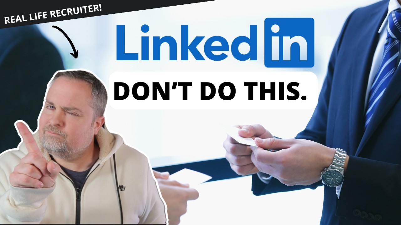 Прекратите делать ЭТО в LinkedIn (это вредит вашей карьере)