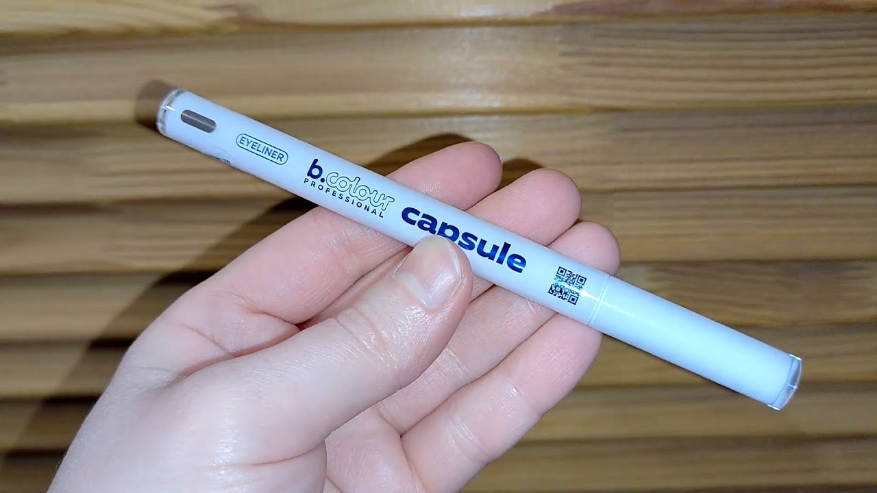 Подводка для глаз коричневая B.COLOUR PROFESSIONAL CAPSULE / 14.11.25 / СВОТЧИ И СРАВНЕНИЕ С АЙСКРИМ