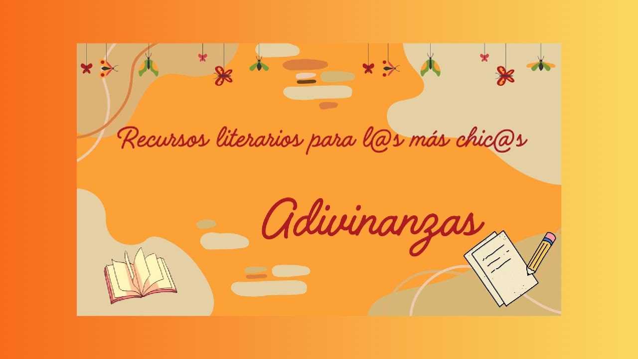 Adivinanzas de objetos variados (Gabriela Villar)