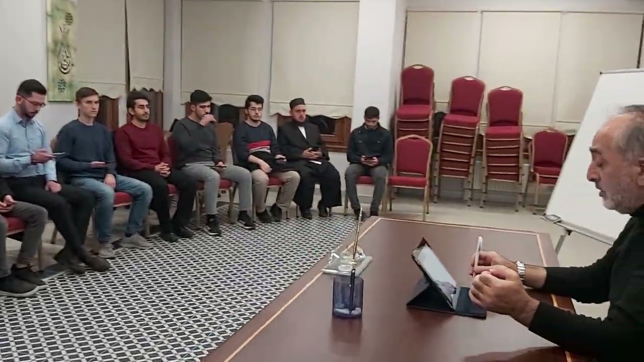ÜDGV Talim ve Tashih i Huruf Dersleri.(Segâh Makamı Aşr ı Şerif Çalışması) Kerim Öztürk