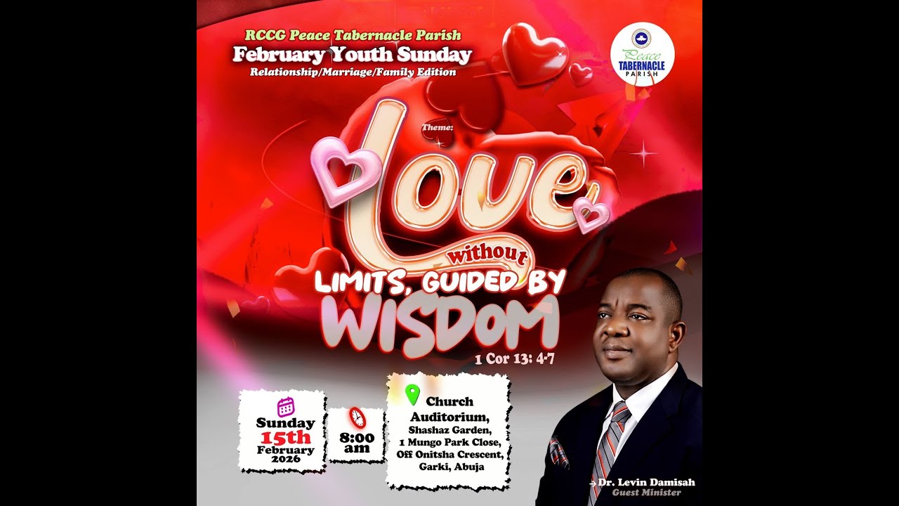 Feb Youth Sunday Service 15th Feb., 2026