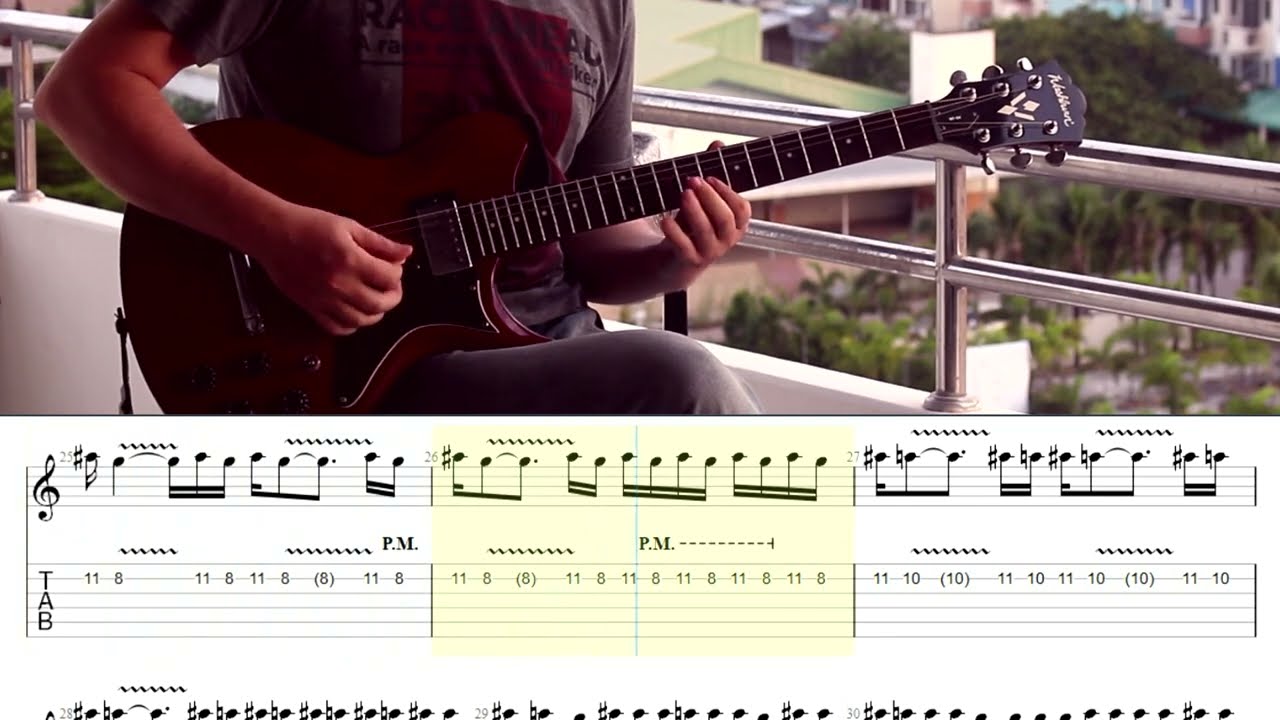 Requiem For A Dream Rock Version. Guitar Tabs + Backing Track.