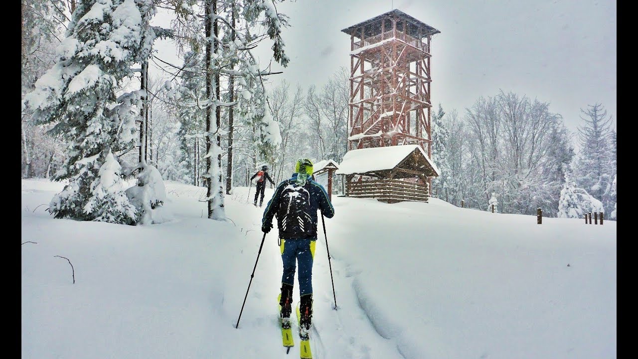 Beskid Sądecki skitur na Eliaszówkę
