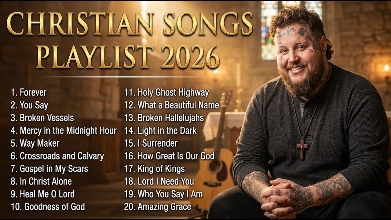 Inspired by Jelly Roll - Christian Songs Playlist 2026 - Gospel Praise and Worship Music