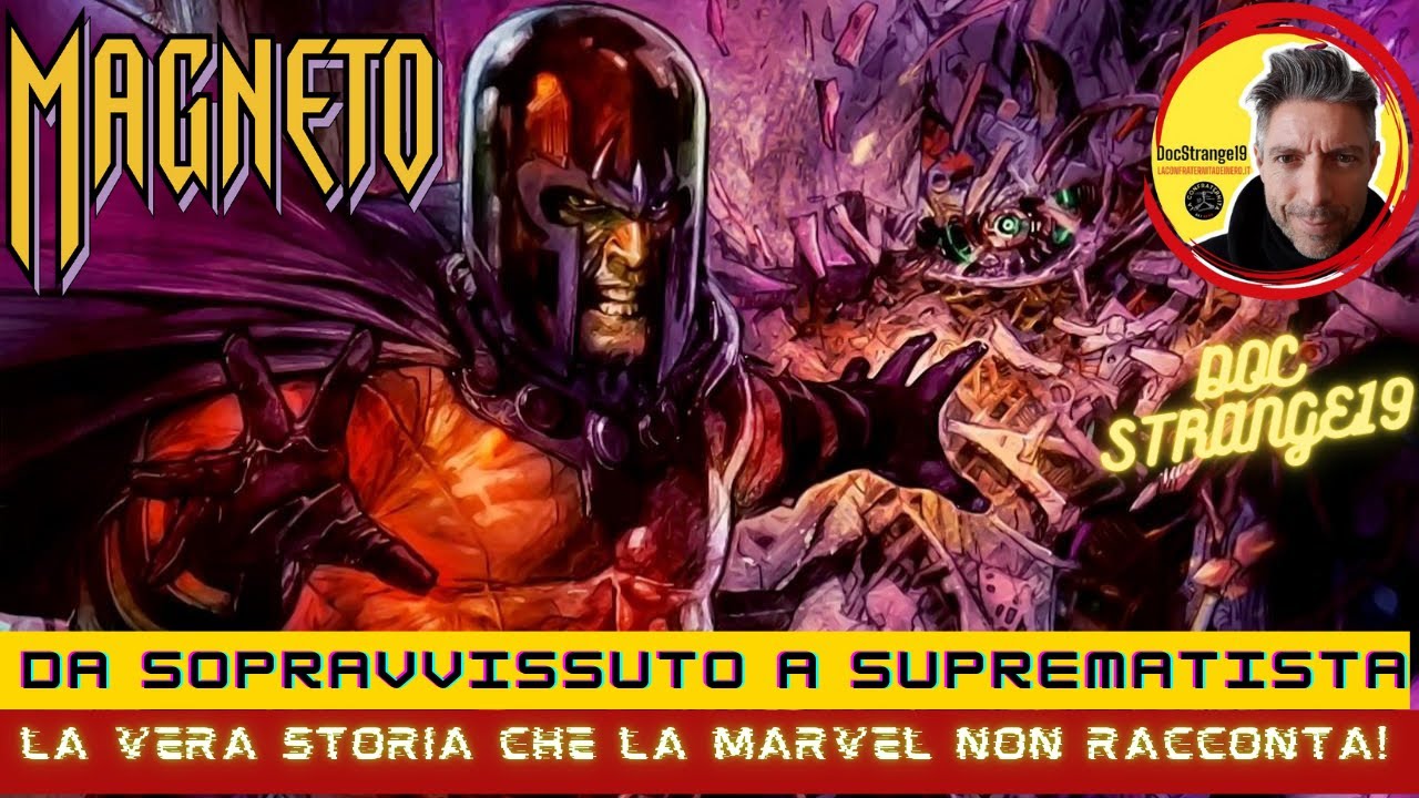 MAGNETO🧲👨 da SOPRAVVISSUTO a SUPREMATISTA 😱 La VERA STORIA che la MARVEL non ti ha MAI raccontato!