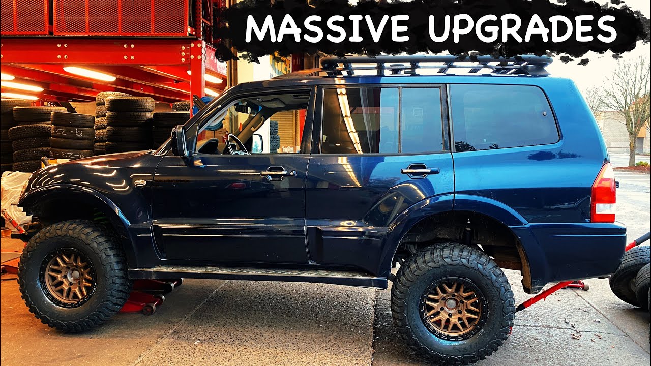 HUGE UPGRADES!!! Mitsubishi Montero 2003 - Budget Overlanding - 4K