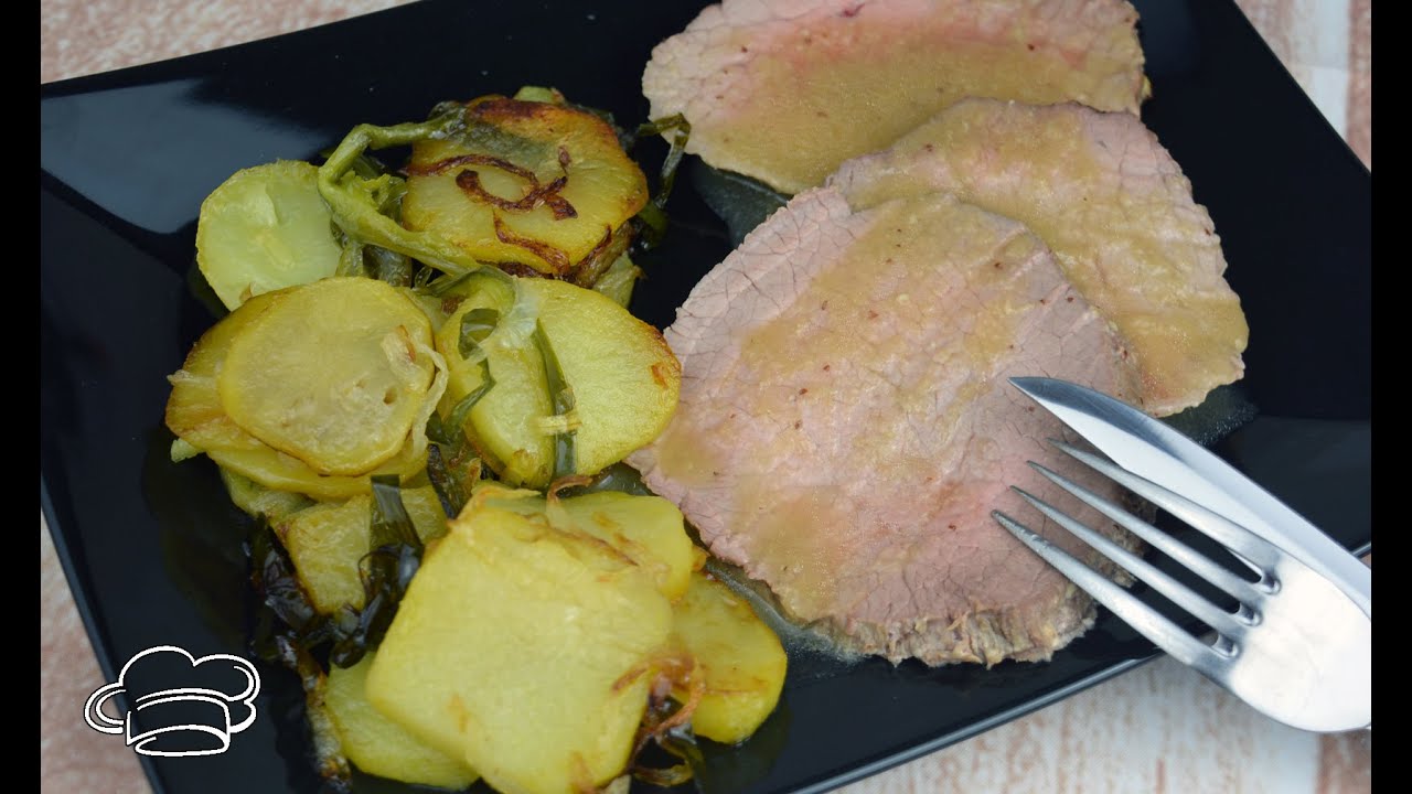 Ternera asada con miel y mostaza especial para fiestas como la Navidad
