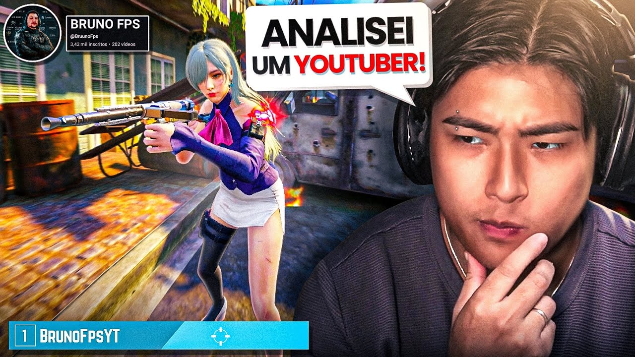 ANALISEI UM YOUTUBER COM POUCA NOÇÃO DE JOGO NO COD MOBILE! #21