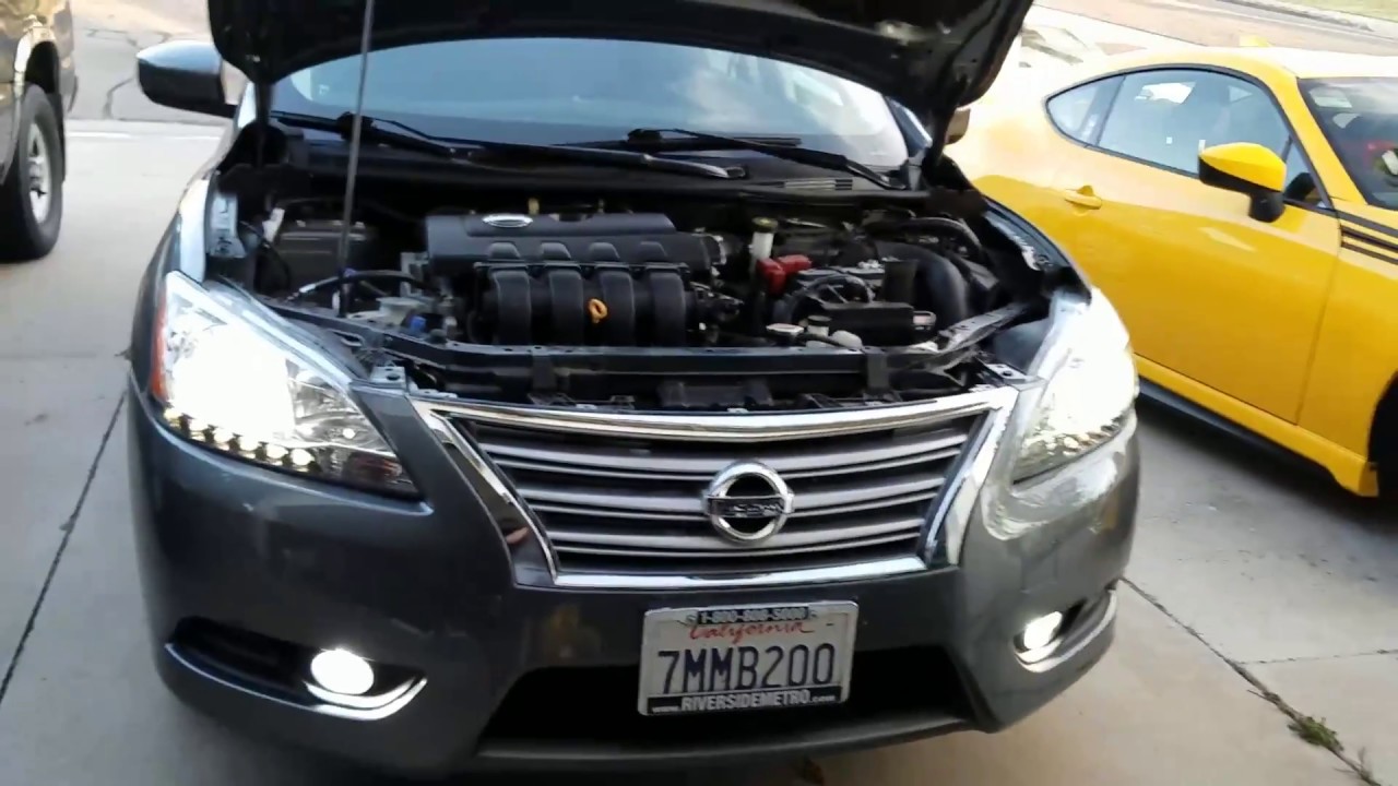 Светодиодные лампы ближнего света H11 для Nissan Sentra 2016 2017 2018 2019 | Руководство по уста...