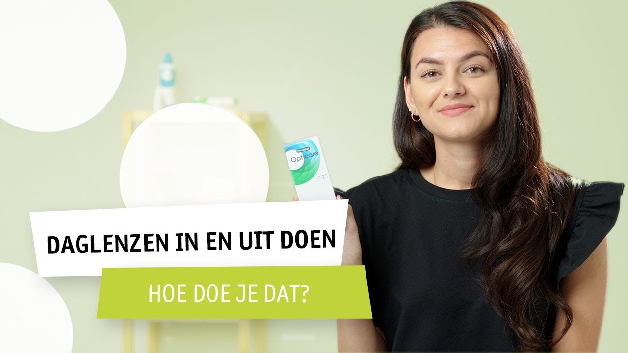 In 4 stappen eenvoudig je lenzen in en uit doen | How to | Kruidvat