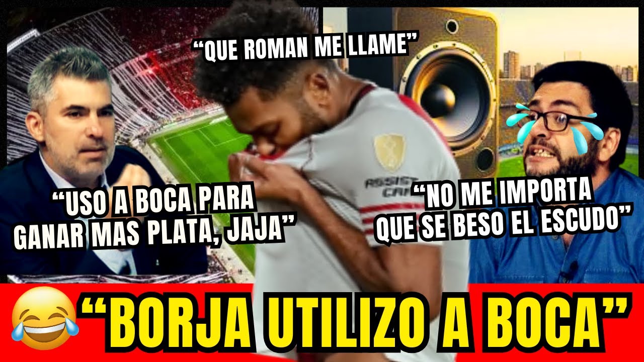 PERO BELTRAUMAN: BORJA UTILIZO A BOCA PARA INFLARSE EL PASE Y AHORA SE VA AL CRUZ AZUL 😂