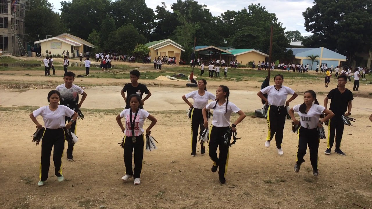 HEY MICKEY cheerdance of 12-TVL-B in Dalaguete National High School