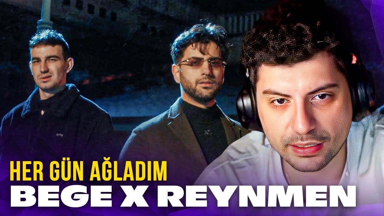 HYPE ''BEGE X REYNMEN - HER GÜN AĞLADIM'' MÜZİK KLİBİNİ İZLİYOR! | Bege x Reynmen