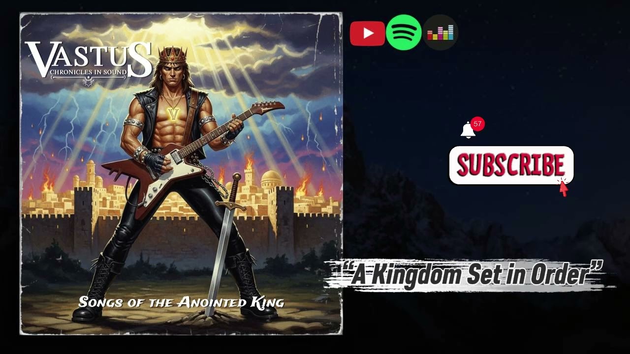 VASTUS — “A Kingdom Set in Order” (Glam Metal 80's)