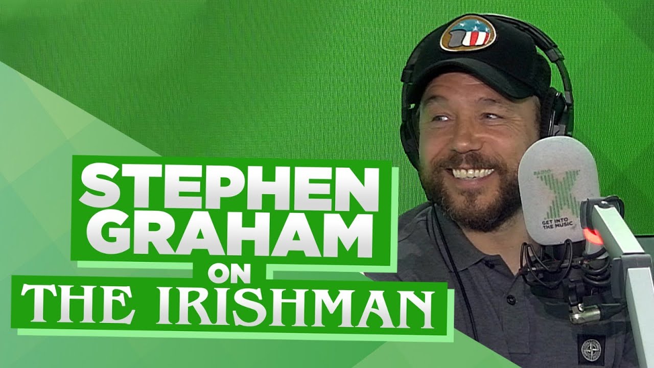 Stephen Graham on scaring Al Pacino & THE IRISHMAN | The Chris Moyles Show | Radio X