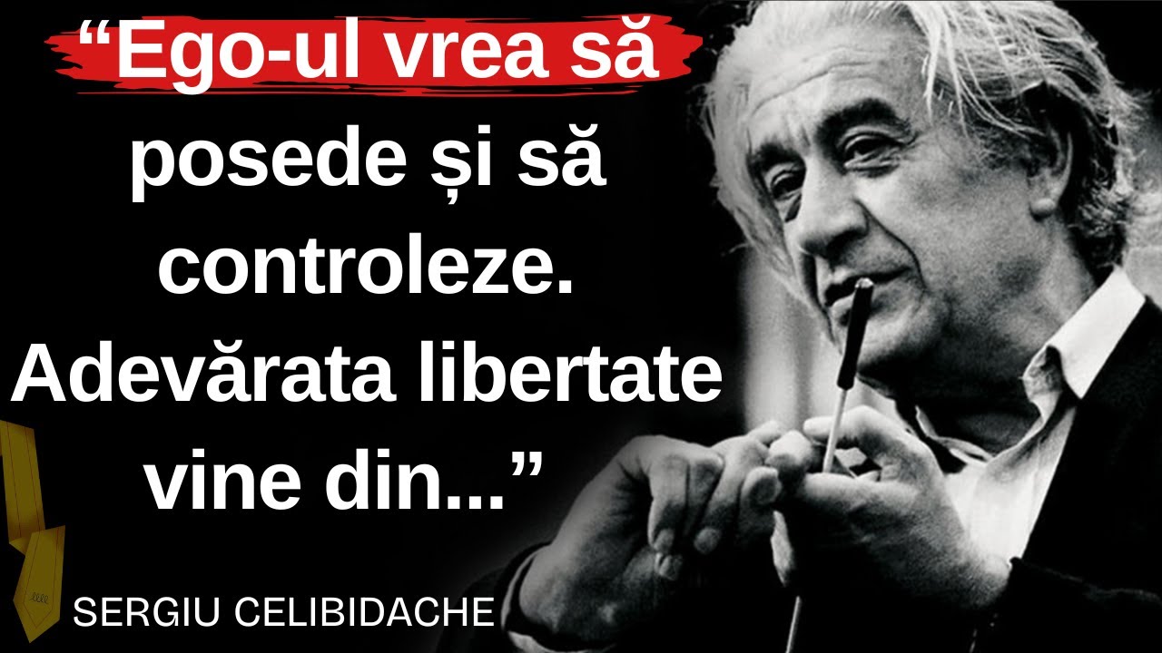 🎻Geniul Neînțeles: Cele Mai Puternice Citate ale Lui Sergiu Celibidache despre Muzică și Viață
