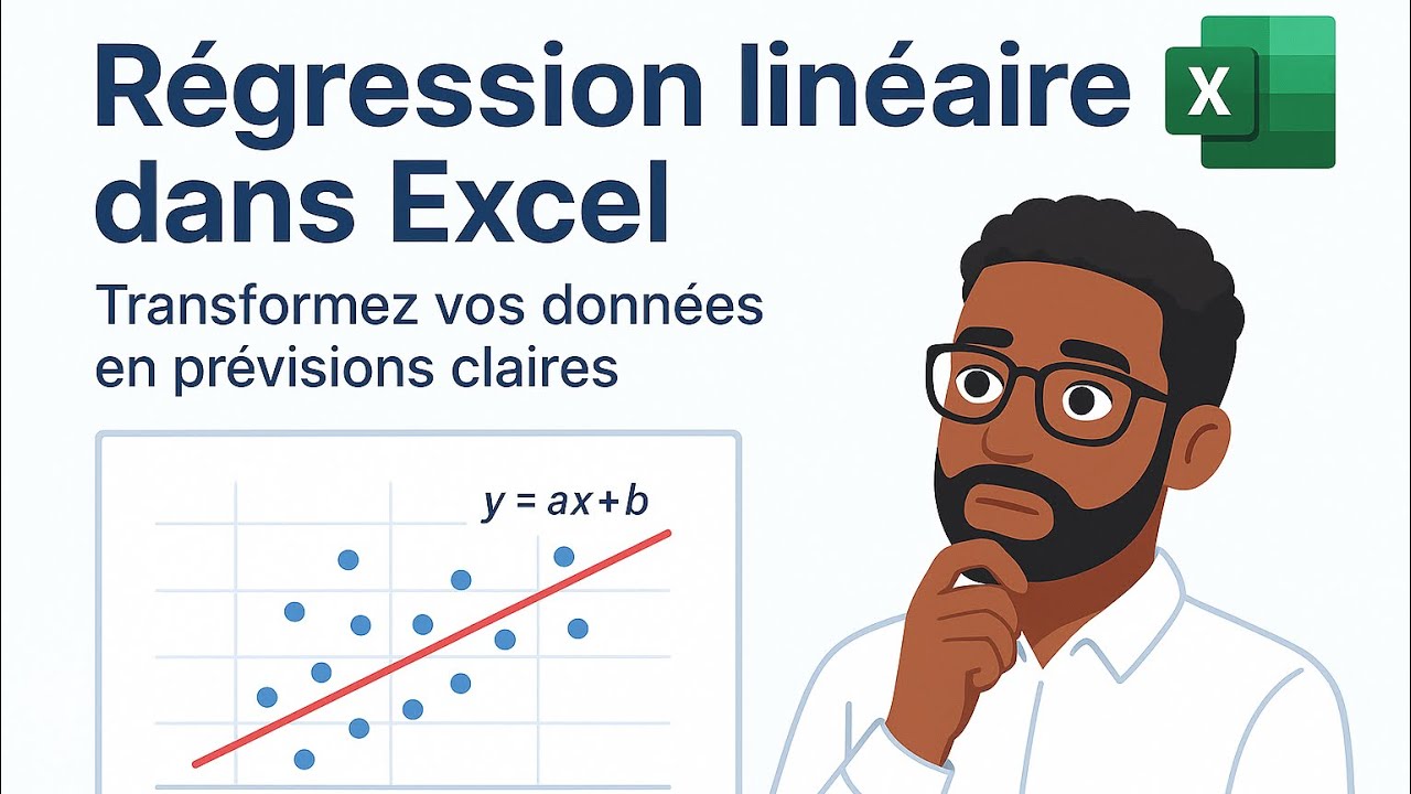 [Excel #18] La régression linéaire dans Excel : analyser la relation entre des variables