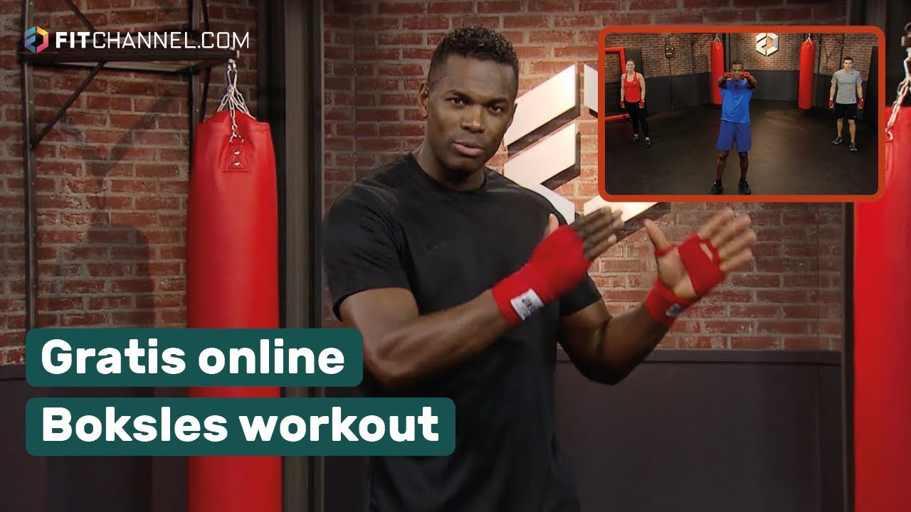 Gratis online boksles workout! Kickboksen met Remy Bonjasky! | Fitchannel