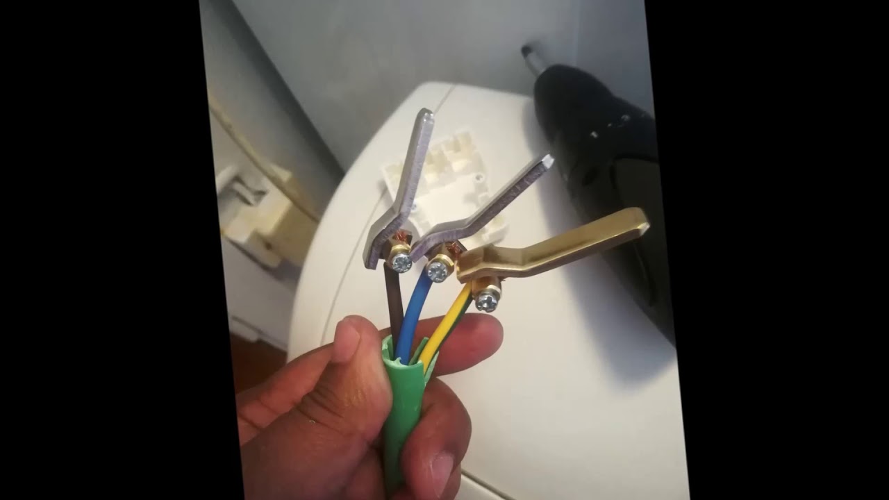 komfyrplugg installasjon 25a/250v