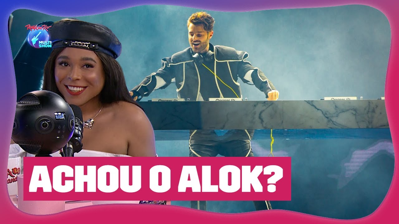 Blogueirinha DEIXA LIVE pra correr atrás do ALOK no ROCK IN RIO | Ana & a Vegana | Humor Multishow