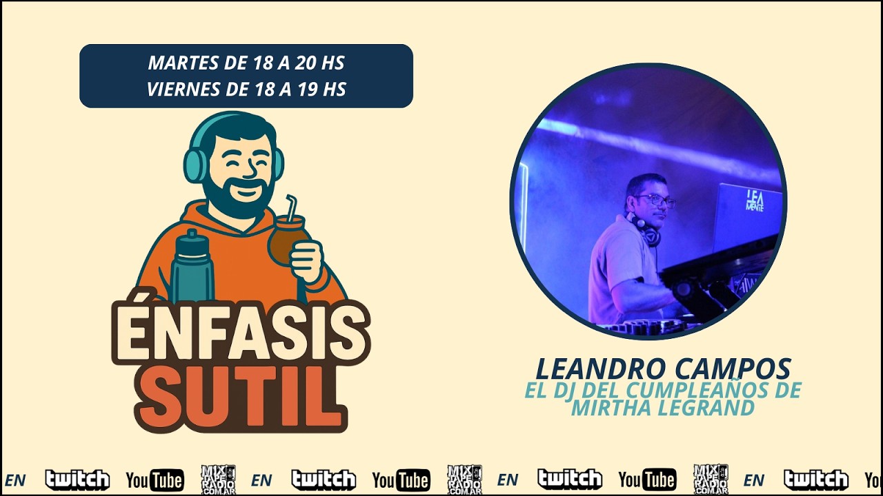 Leandro Campos: “No es tan común que te convoquen para musicalizar un cumpleaños de 99 años.”