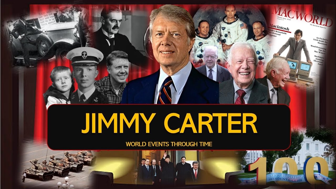 Jimmy Carter: World Events Through Time (1924 - 2024 Update)