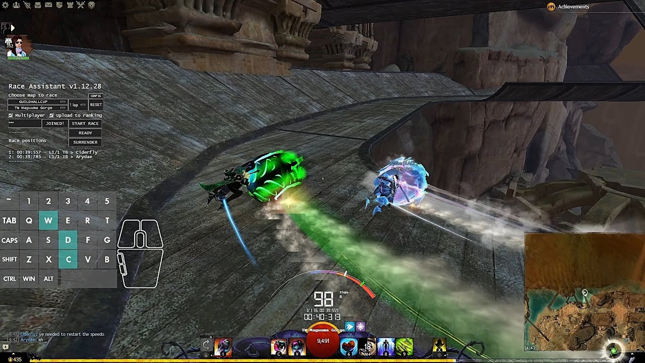 GW2 - Reaper VS Arydae 1v1 [2022] | [TW] Maguuma Gorge