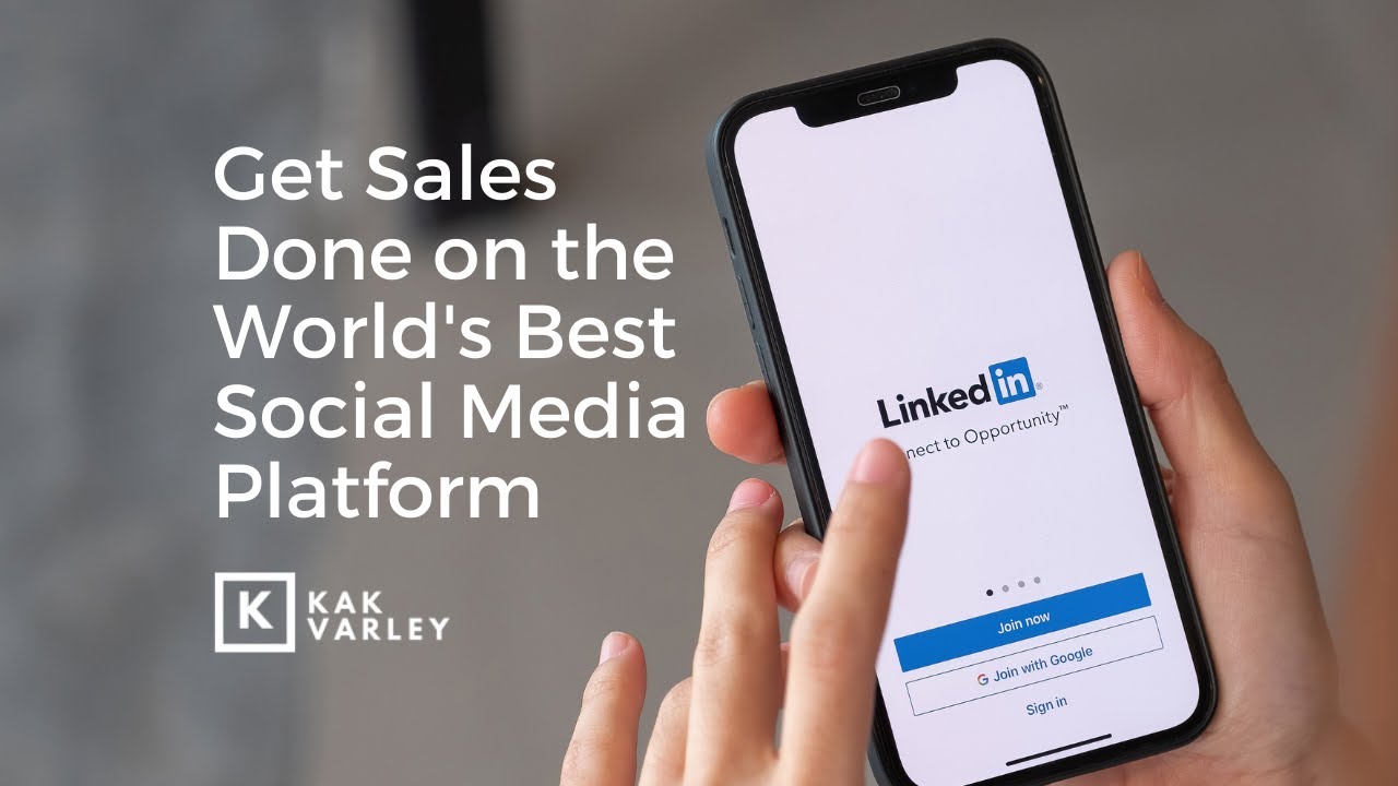 LinkedIn for Sales – a LinkedIn Management Service by Kak Varley Marketing