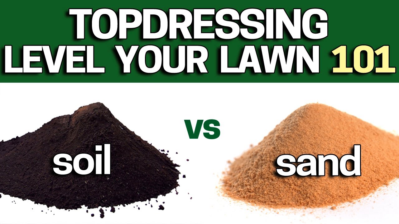 How to Topdress & Level Your Lawn Using Sand or TopSoil?  Beginners DIY Guide