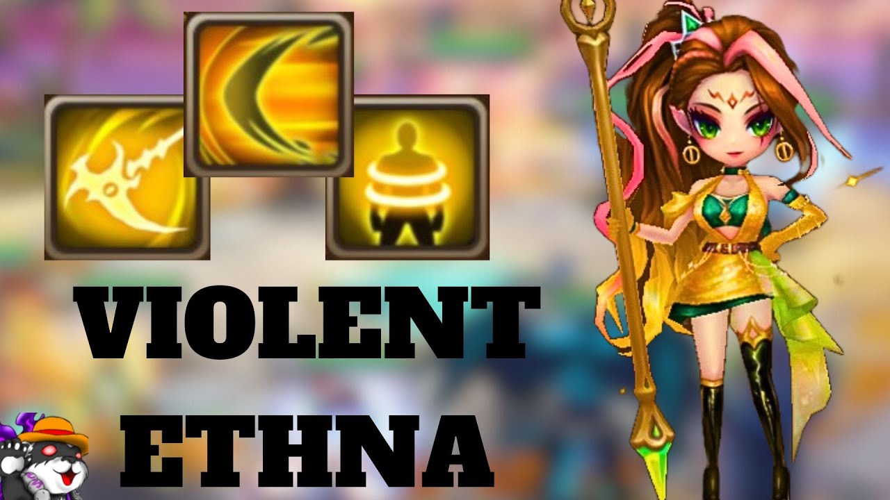 The Power Of Ethna (Wind Hell Lady) In Special League RTA  Summoners War