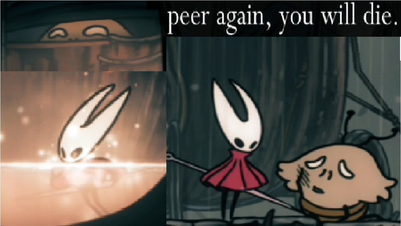 Kratt spies on Hornet in the spa - Hollow Knight: Silksong
