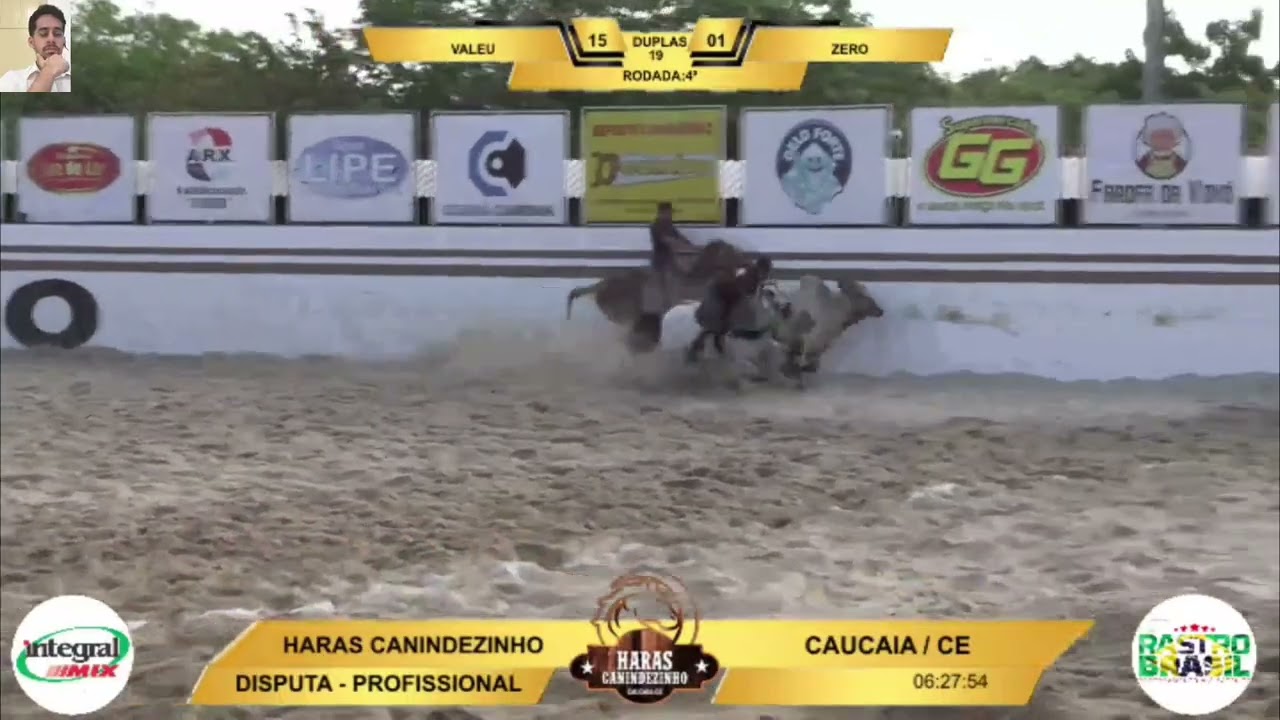 DISPUTA PROFISSIONAL NA VAQUEJADA DO HARAS CANINDEZINHO EM CAICAIA-CE 2025