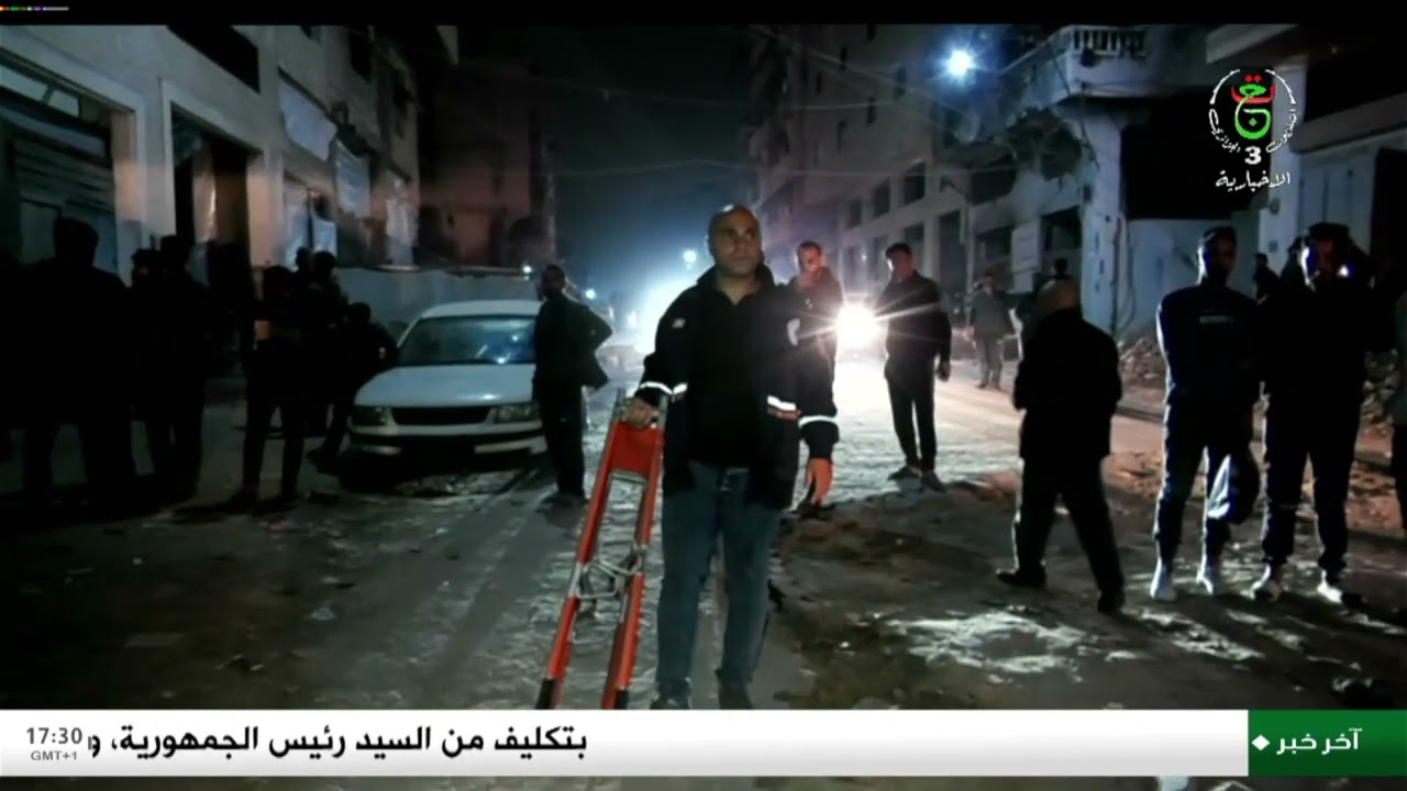 فلسطين - خرق وقف إطلاق النار | شهداء وجرحى في قصف صهيوني غرب مدينة غزة