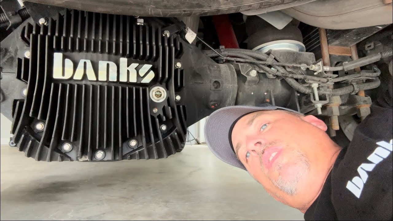 2024 Duramax Diesel Denali HD Ultimate Banks Differential Cover and Fluid Change 5k miles