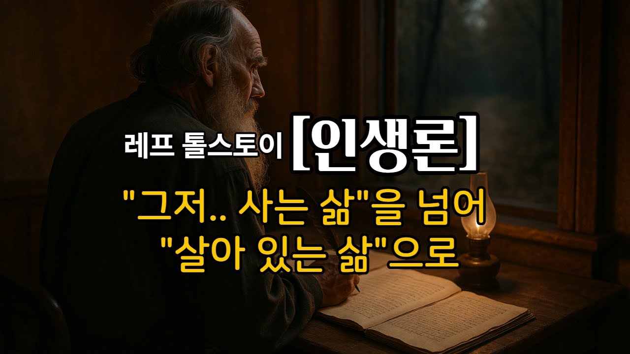 레프 톨스토이 [인생론] : 우리는 어떻게 살아야 하는가?