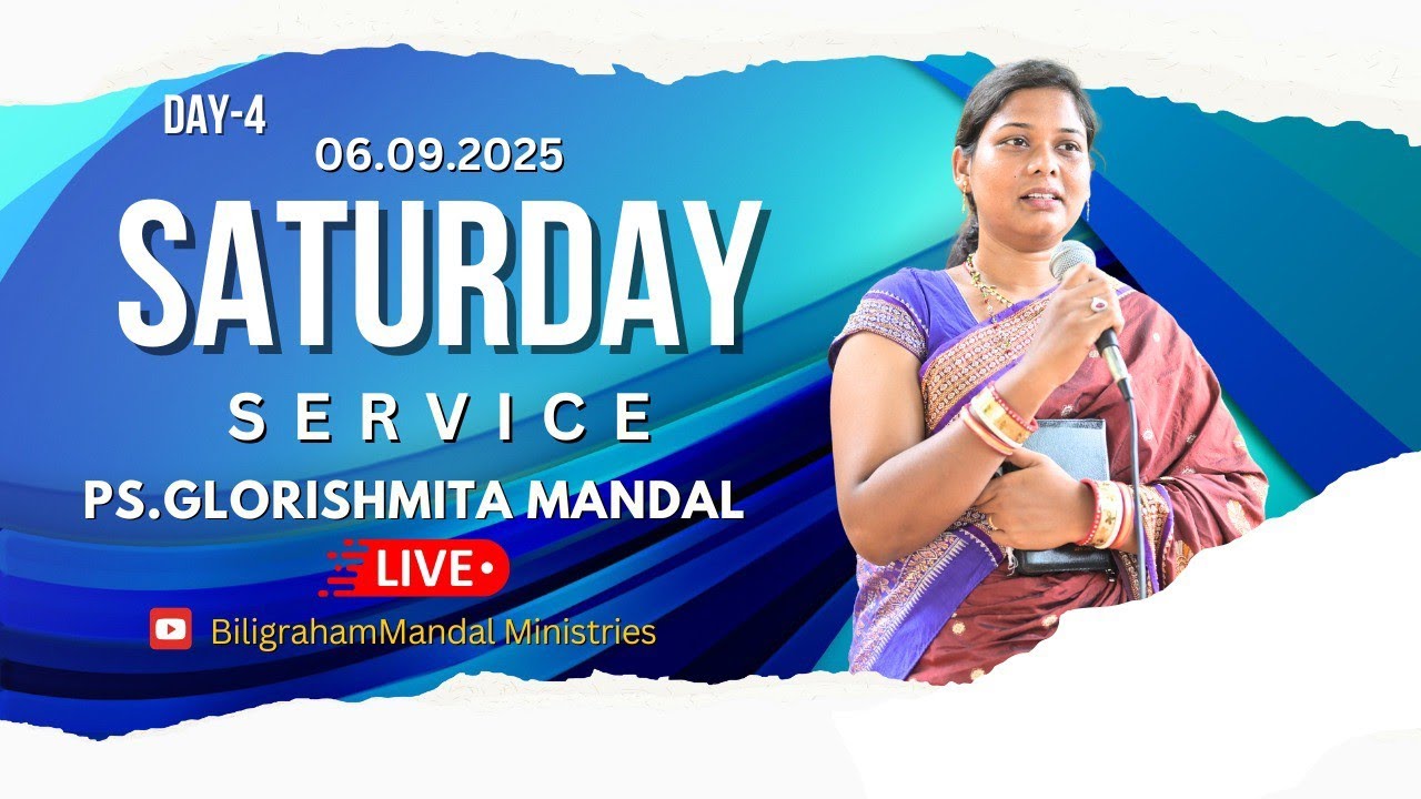 Day-4 l 40DAYS Fasting & Prayer l @PrBiligrahamMandal PS GLORYSMITA MANDAL l Christian Odia Massage📖