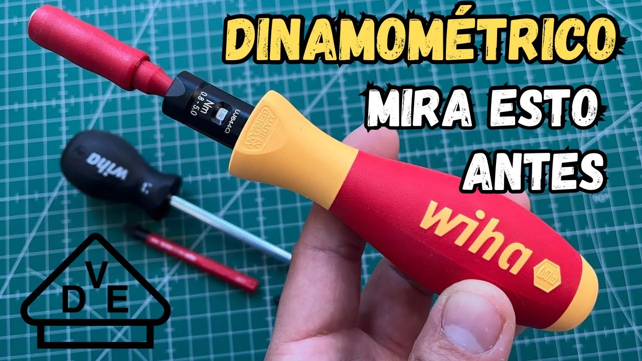 Destornillador🪛DINAMOMÉTRICO WIHA VDE | Review completa🔎