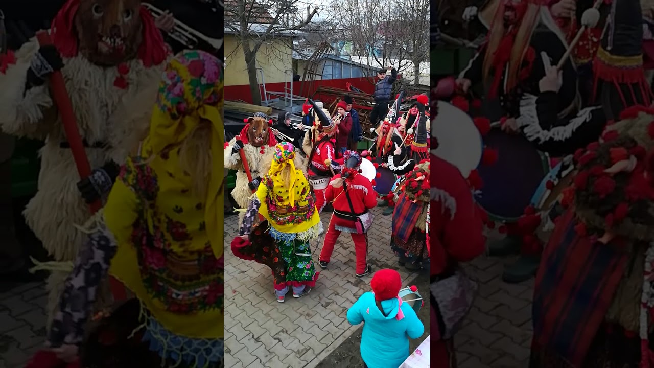 Obiceiuri de iarna la Vorona 31.12.2017