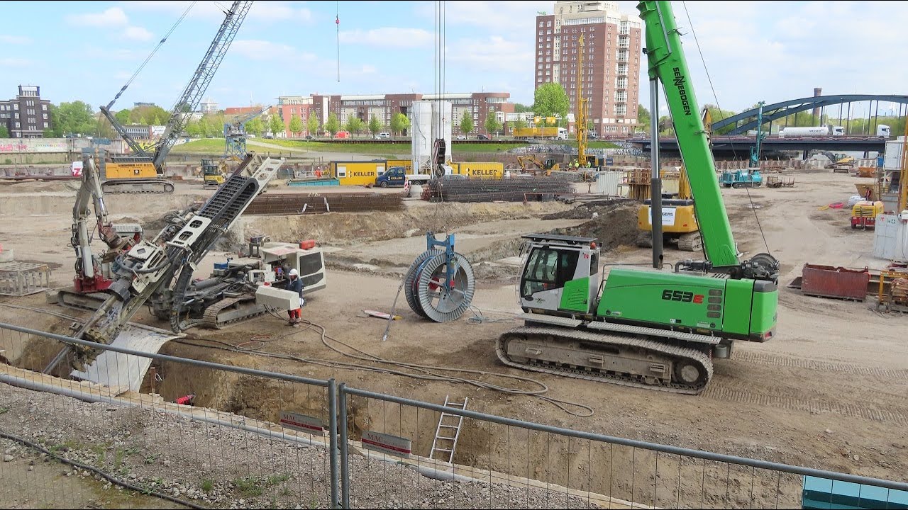 Soeren66 - Erstellung Baugrube ELBTOWER